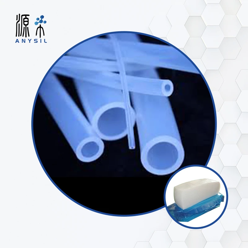 extusion molding Silicone HTV Rubber for tubes